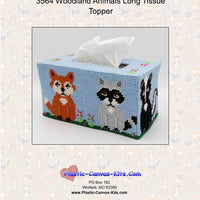 Woodland Animals Long Tissue Topper
