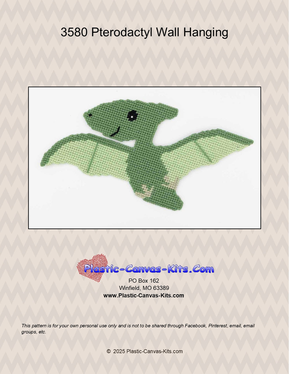Pterodactyl Wall Hanging