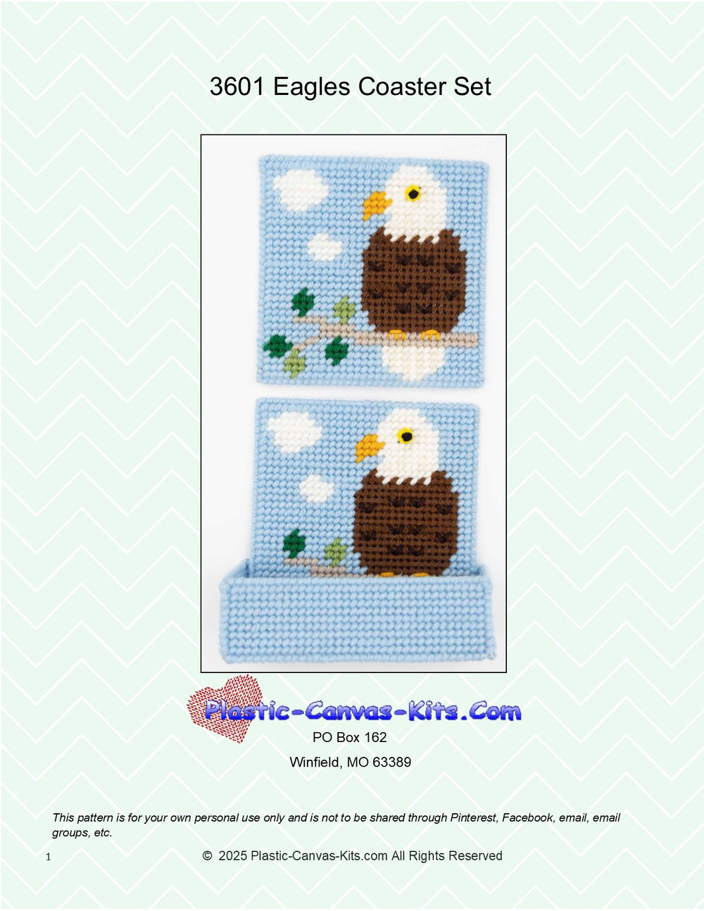 Eagles Coaster Set