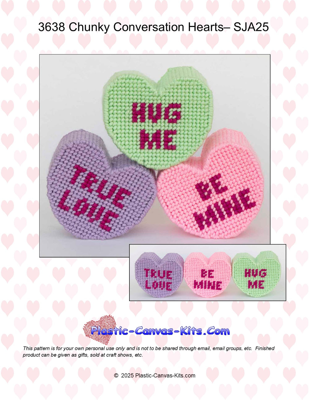Chunky Conversation Hearts