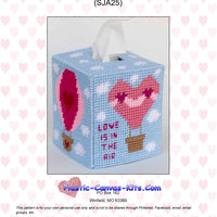 Valentine's Day Hot Air Balloon Tissue Topper