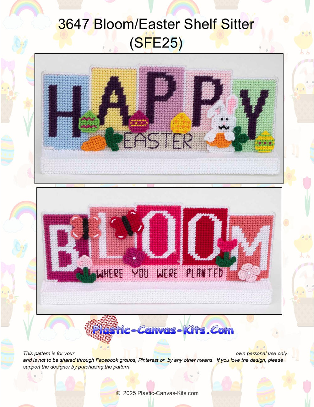 Bloom/Easter Shelf Sitter