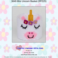Mini Unicorn Basket