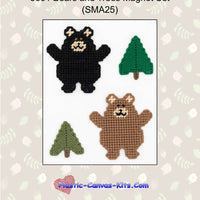 Bears and Trees Magnet Set