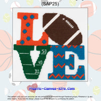 Football Love Wall Hanging