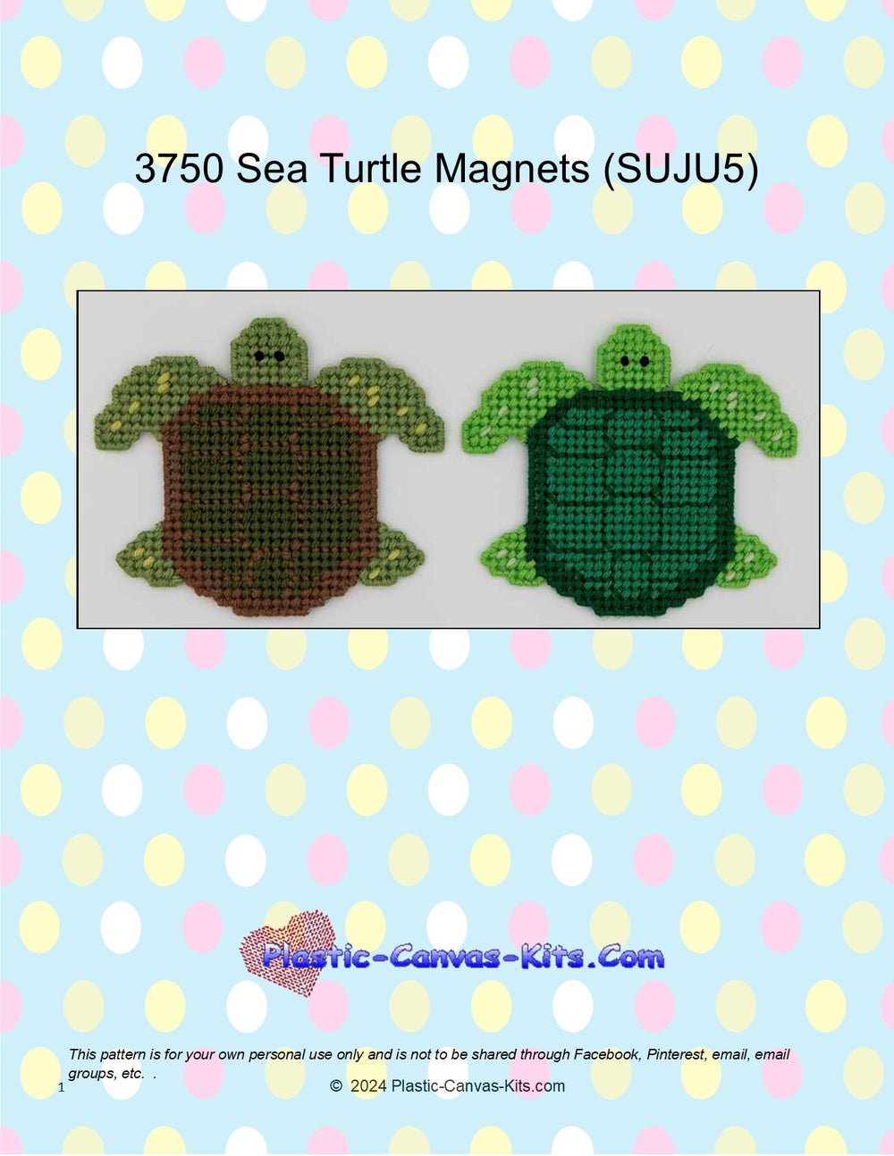 Sea Turtle Magnets