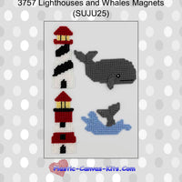 Lighthouses and Whales Magnets