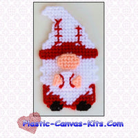 Baseball Gnome Magnet