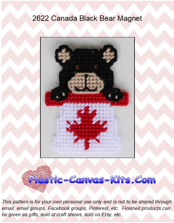 Canada Black Bear Magnet