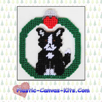 Border Collie Christmas Ornament