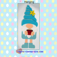 Long Legged Beach Gnome Wall Hanger