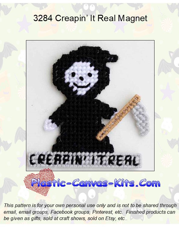 Creapin' It Real Magnet