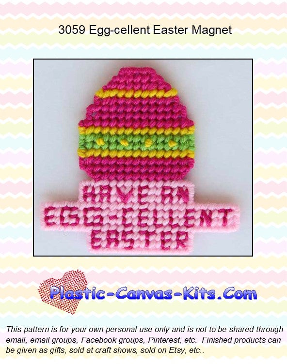 Egg-cellent Easter Magnet