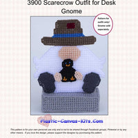 Scarecrow Outfit for Desk Gnome