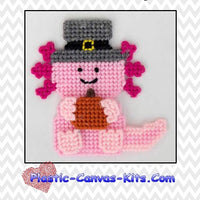 November Axolotl Magnet