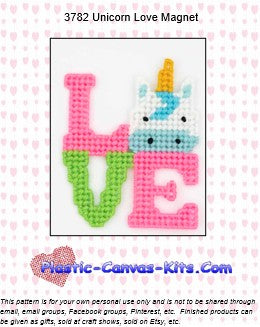 Unicorn Love Magnet