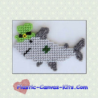 St. Patrick's Day Shark Magnet