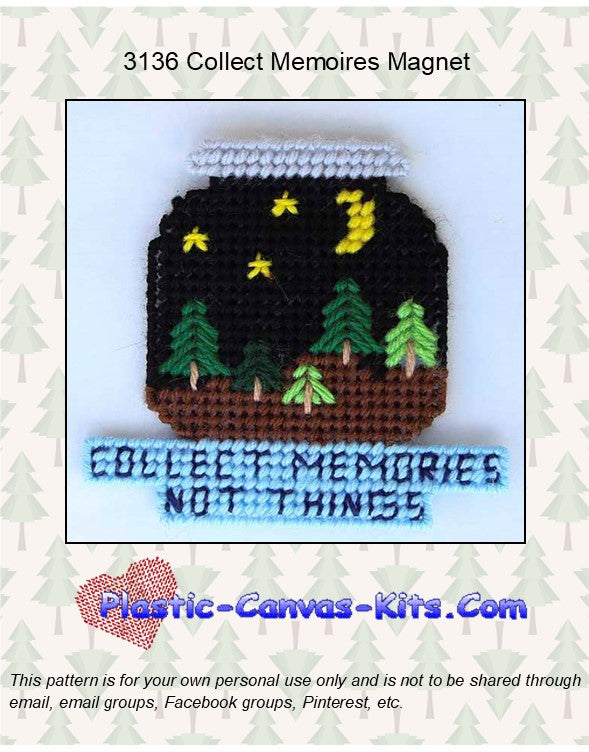 Collect Memories Magnet