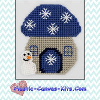 January Gnome House Magnet