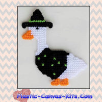 Witch Porch Goose Magnet