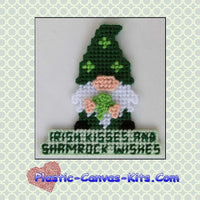 Irish Kisses Gnome Magnet