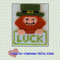 Luck Leprechaun Magnet