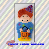 Clown Boy Trick or Treater Magnet
