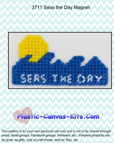 Seas the Day Magnet