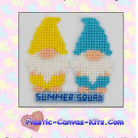 Summer Squad Gnomes Magnet
