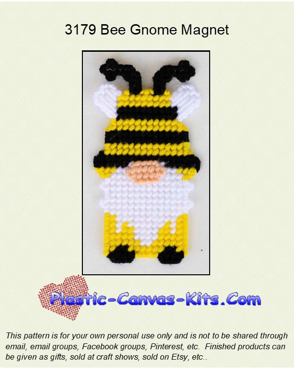 Bee Gnome Magnet