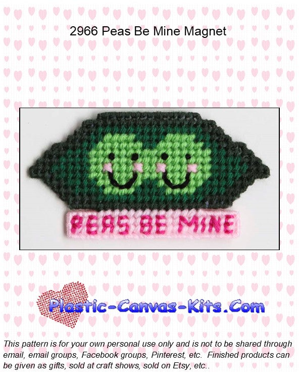 Peas be Mine Magnet