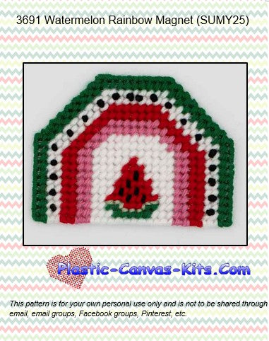 Watermelon Rainbow Magnet