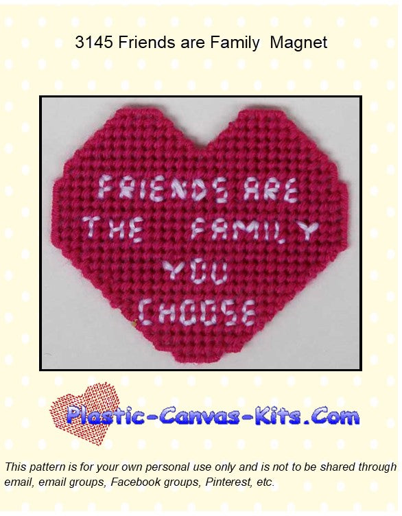 Friends are Family Magnet