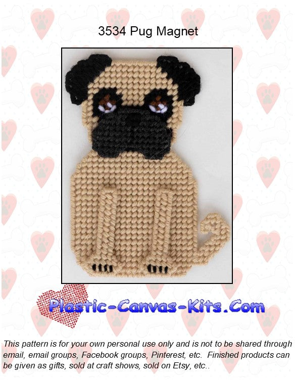 Pug Magnet