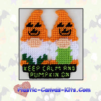 Pumpkin On Gnomes Magnet