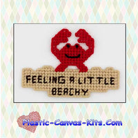 Beachy Crab Magnet