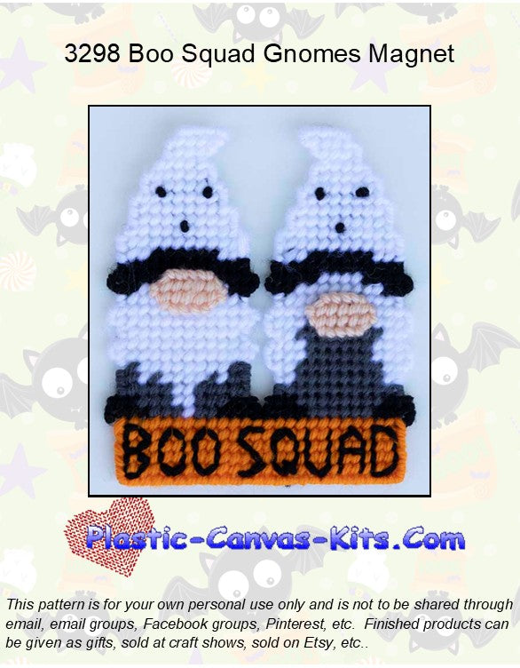 Boo Squad Gnomes Magnet