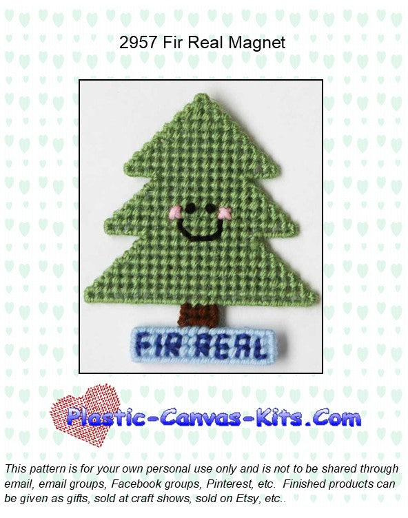 Fir Real Tree Magnet