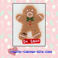 Oh Snap Gingerbread Man Christmas Ornament