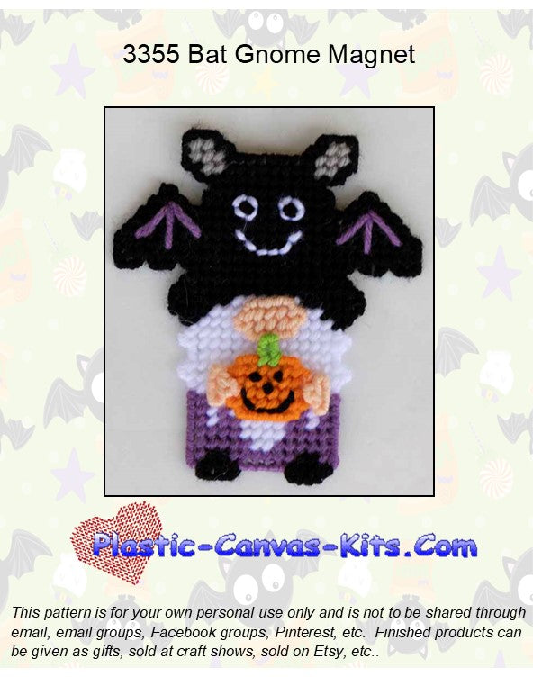 Bat Gnome Magnet