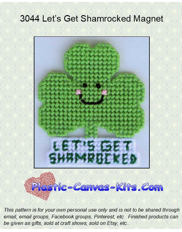 Let's Get Shamrocked Magnet