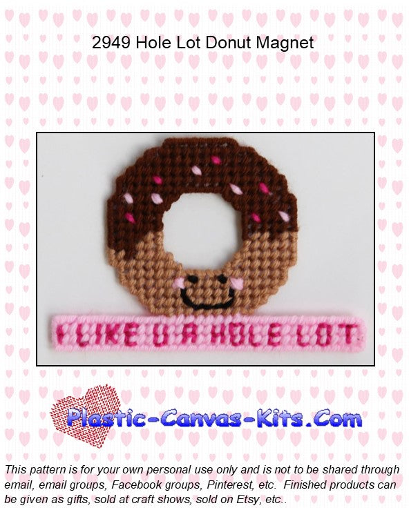 Hole Lot Donut Magnet