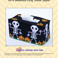 Skeletons Long Tissue Topper
