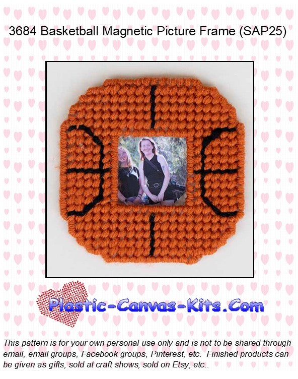 Basketball Magnetic Picture Frame