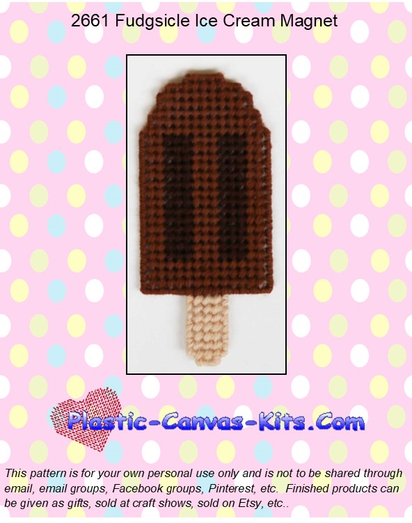 Fudgsicle Ice Cream Magnet