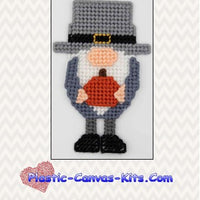 Long Legged November Gnome Magnet