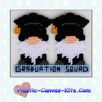 Graduation Squad Gnomes Magnet