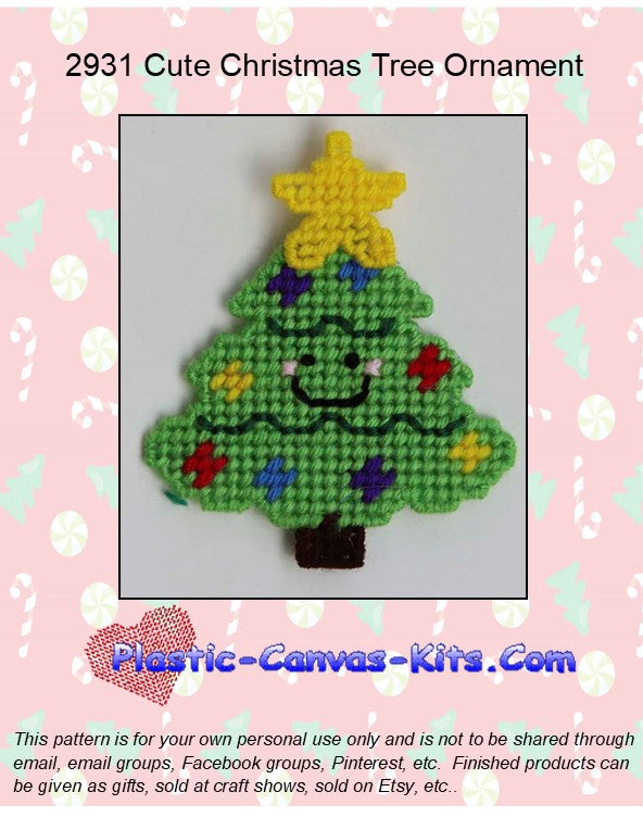 Cute Christmas Tree Ornament