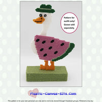 Watermelon Outfit for Desk Porch Goose