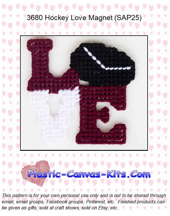Hockey Love Magnet